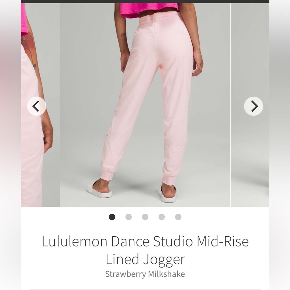 Lululemon Dance Studio Mid-Rise Lined Jogger - Picture 3 of 12
